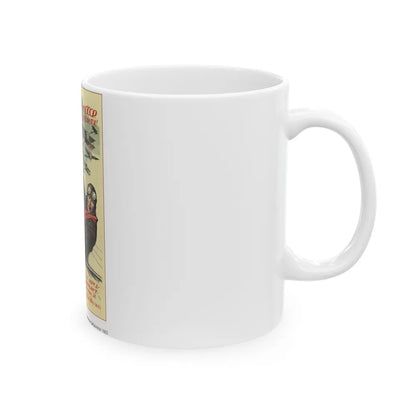 Soviet Era Poster 295 - White Coffee Mug-Go Mug Yourself