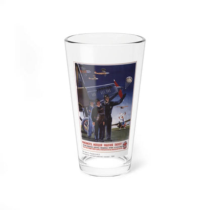 Soviet Era Poster 297 - Pint Glass 16oz-16oz-Go Mug Yourself