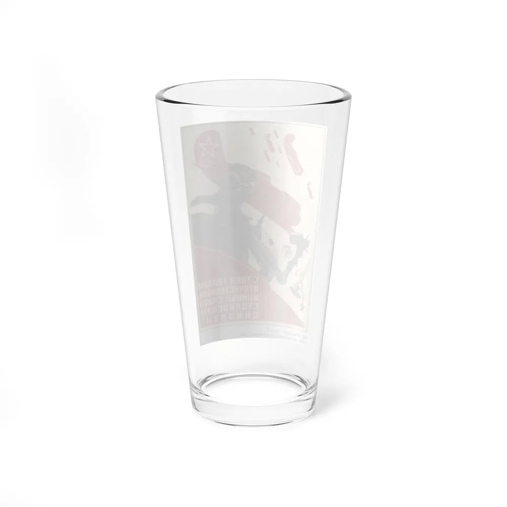 Soviet Era Poster 306 - Pint Glass 16oz-Go Mug Yourself