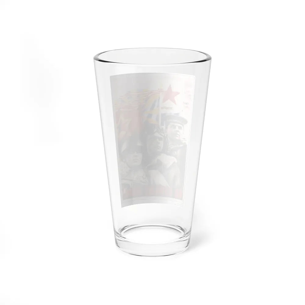 Soviet Era Poster 311 - Pint Glass 16oz-Go Mug Yourself