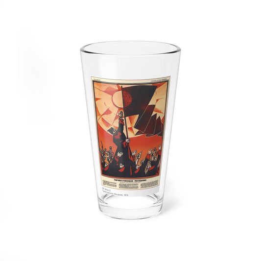 Soviet Era Poster 312 - Pint Glass 16oz-16oz-Go Mug Yourself