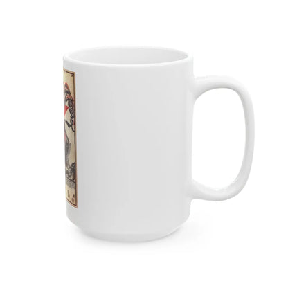 Soviet Era Poster 313 - White Coffee Mug-Go Mug Yourself