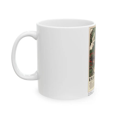 Soviet Era Poster 316 - White Coffee Mug-Go Mug Yourself