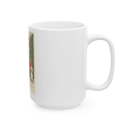 Soviet Era Poster 316 - White Coffee Mug-Go Mug Yourself