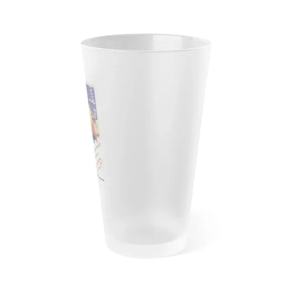 Soviet Era Poster 317 - Frosted Pint Glass 16oz - Go Mug Yourself