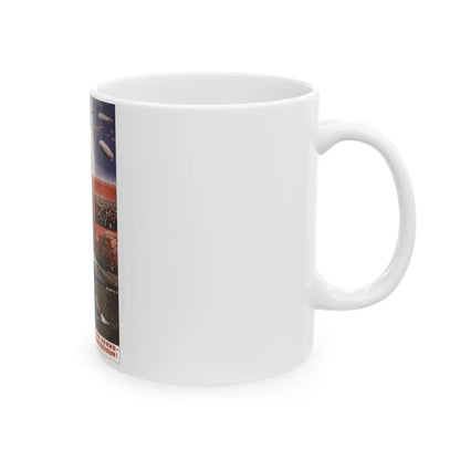 Soviet Era Poster 319 - White Coffee Mug-Go Mug Yourself