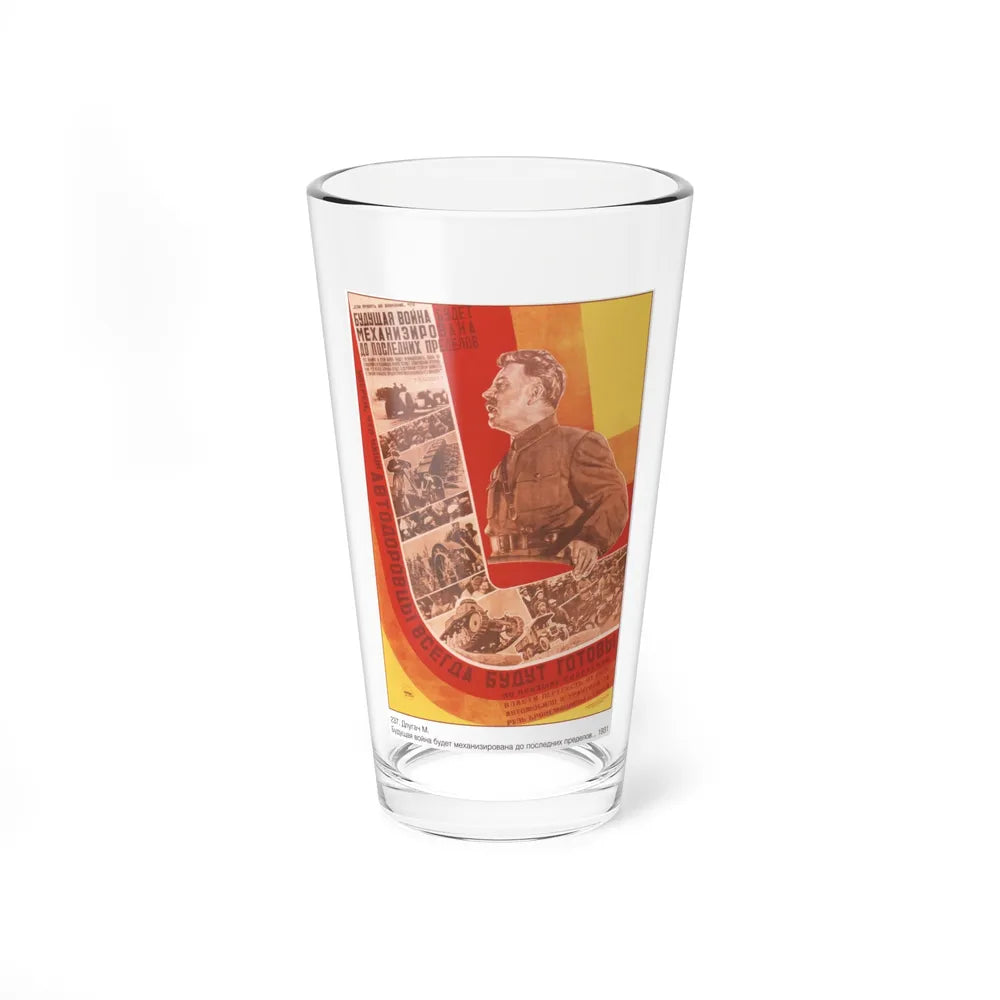 Soviet Era Poster 321 - Pint Glass 16oz-16oz-Go Mug Yourself