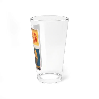 Soviet Era Poster 323 - Pint Glass 16oz-Go Mug Yourself