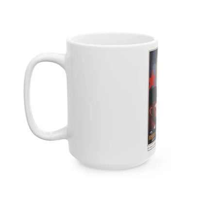 Soviet Era Poster 323 - White Coffee Mug - Go Mug Yourself