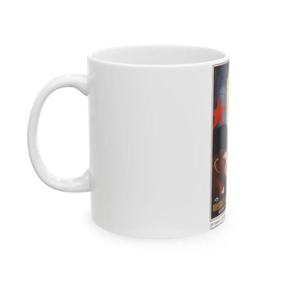Soviet Era Poster 323 - White Coffee Mug - Go Mug Yourself