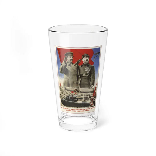 Soviet Era Poster 324 - Pint Glass 16oz-16oz-Go Mug Yourself