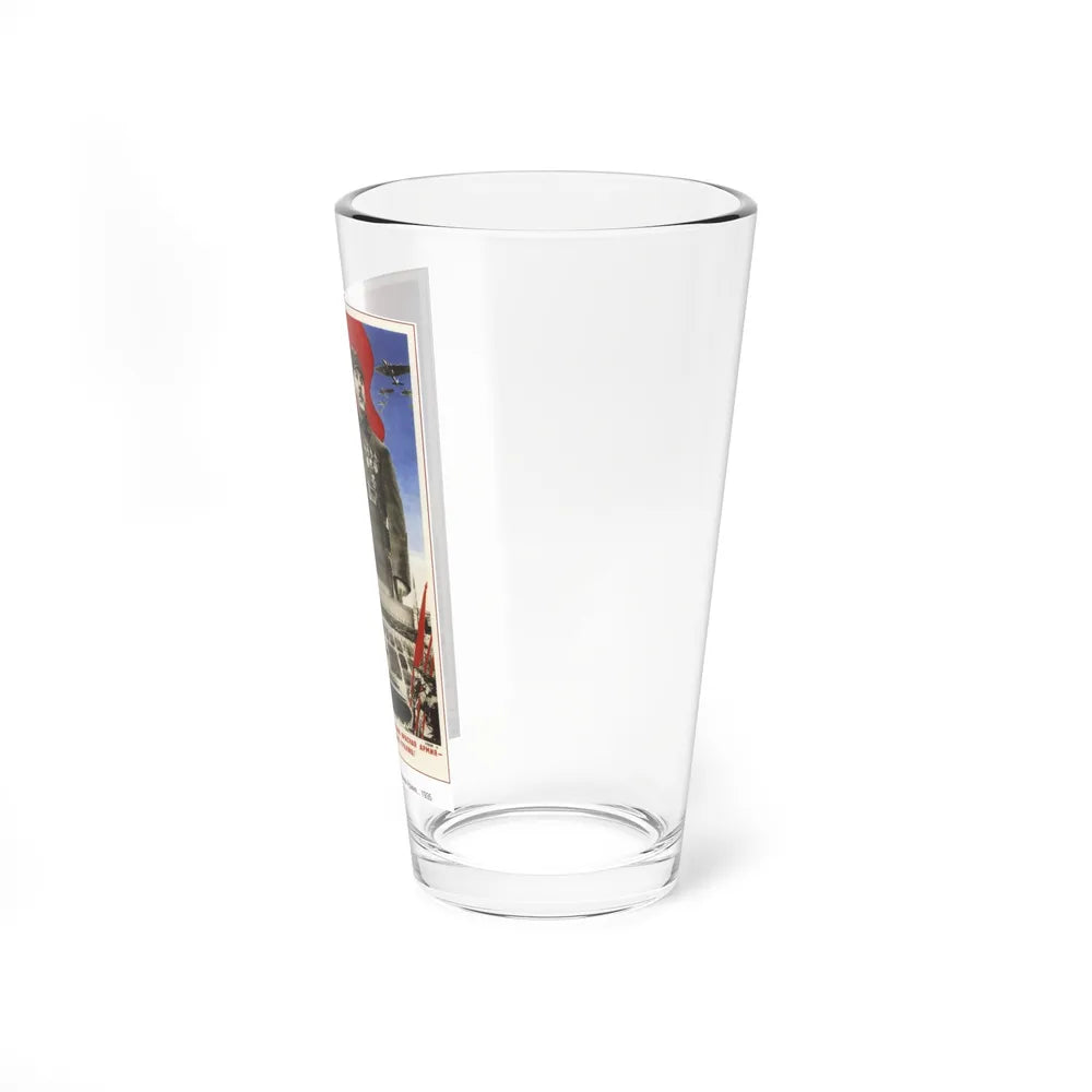 Soviet Era Poster 324 - Pint Glass 16oz-Go Mug Yourself