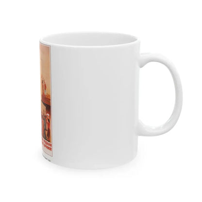 Soviet Era Poster 325 - White Coffee Mug - Go Mug Yourself