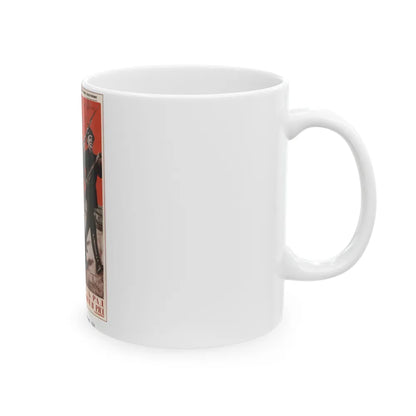 Soviet Era Poster 326 - White Coffee Mug-Go Mug Yourself