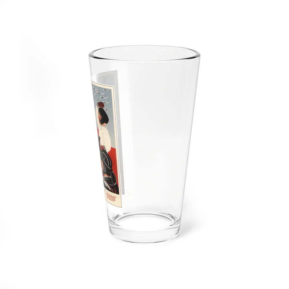 Soviet Era Poster 327 - Pint Glass 16oz-Go Mug Yourself