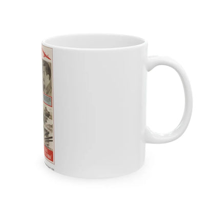 Soviet Era Poster 329 - White Coffee Mug-Go Mug Yourself