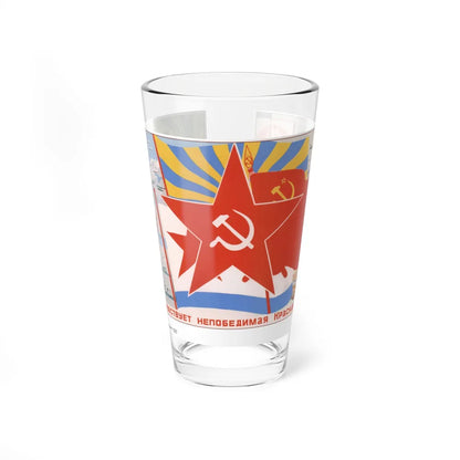 Soviet Era Poster 330 - Pint Glass 16oz-16oz-Go Mug Yourself