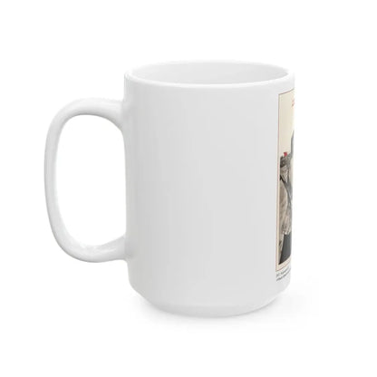 Soviet Era Poster 331 - White Coffee Mug - Go Mug Yourself