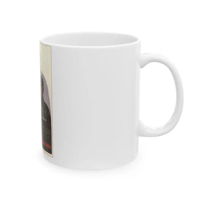Soviet Era Poster 334 - White Coffee Mug - Go Mug Yourself