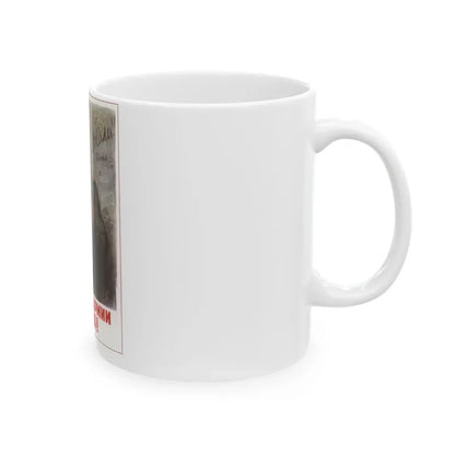 Soviet Era Poster 335 - White Coffee Mug - Go Mug Yourself