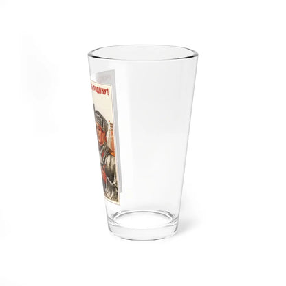 Soviet Era Poster 336 - Pint Glass 16oz-Go Mug Yourself