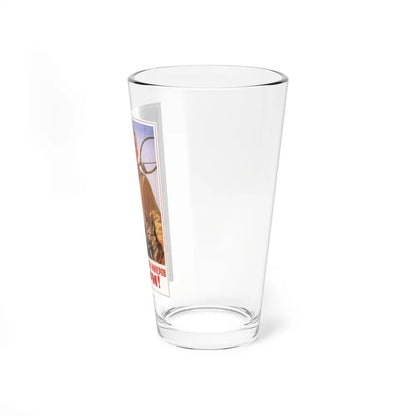 Soviet Era Poster 337 - Pint Glass 16oz-Go Mug Yourself