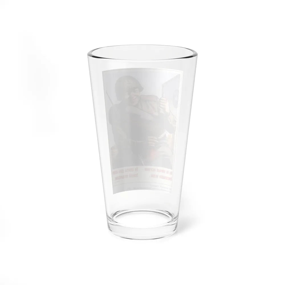 Soviet Era Poster 338 - Pint Glass 16oz-Go Mug Yourself