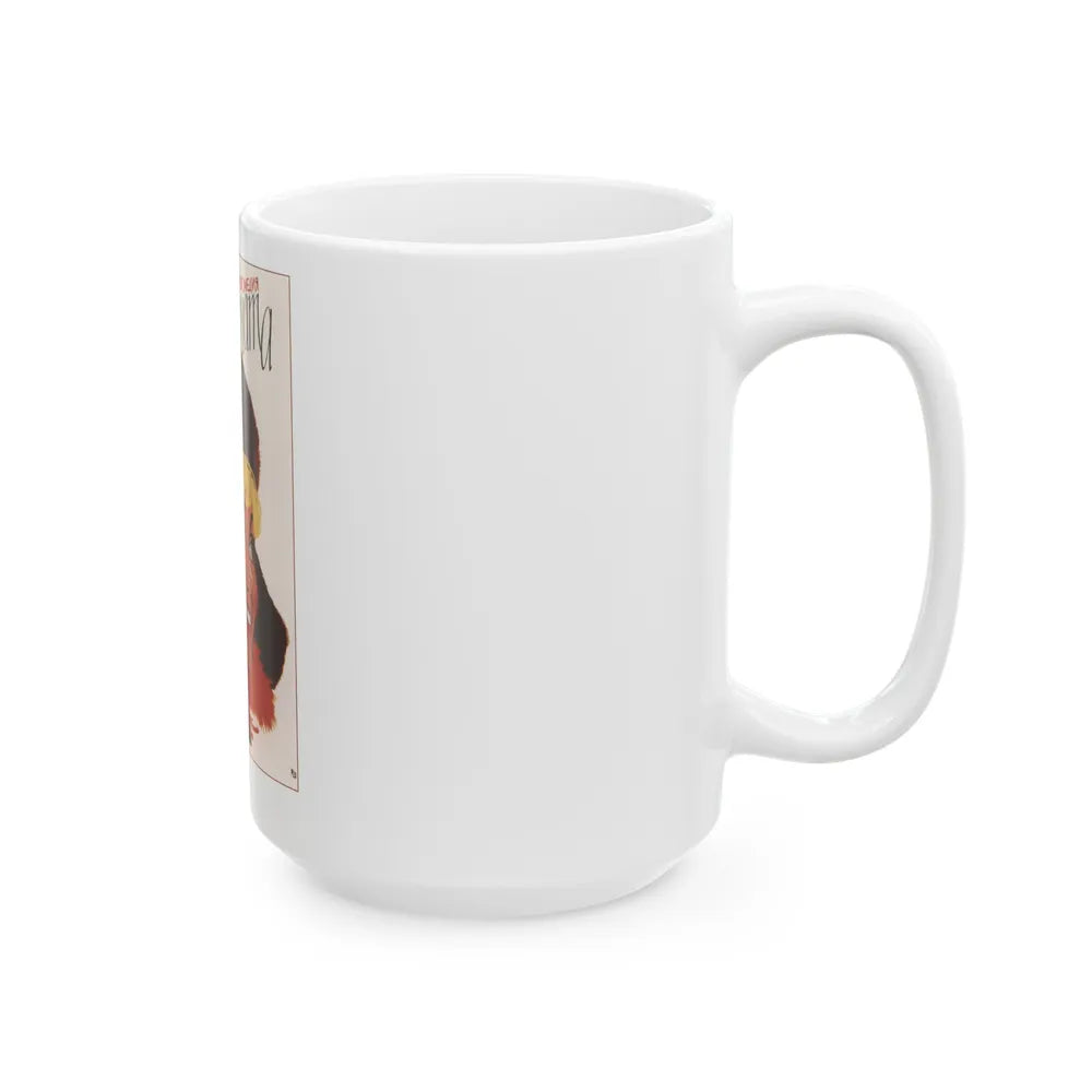 Soviet Era Poster 34 - White Coffee Mug-Go Mug Yourself