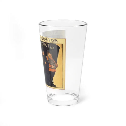 Soviet Era Poster 341 - Pint Glass 16oz - Go Mug Yourself