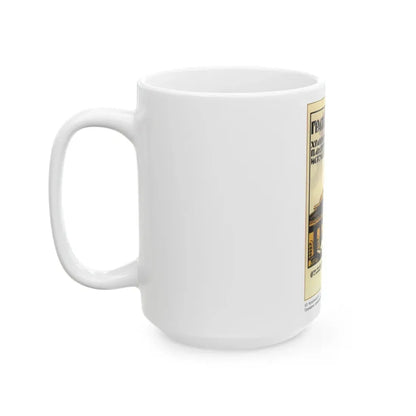 Soviet Era Poster 343 - White Coffee Mug - Go Mug Yourself