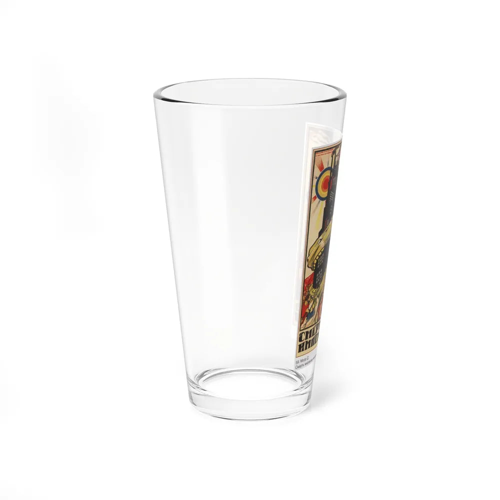 Soviet Era Poster 349 - Pint Glass 16oz-Go Mug Yourself