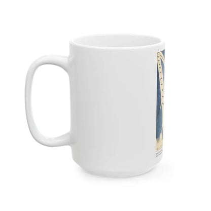 Soviet Era Poster 35 - White Coffee Mug - Go Mug Yourself