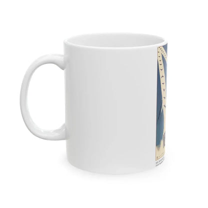 Soviet Era Poster 35 - White Coffee Mug - Go Mug Yourself