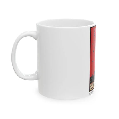 Soviet Era Poster 353 - White Coffee Mug-Go Mug Yourself