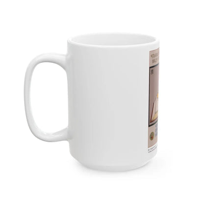 Soviet Era Poster 356 - White Coffee Mug-Go Mug Yourself