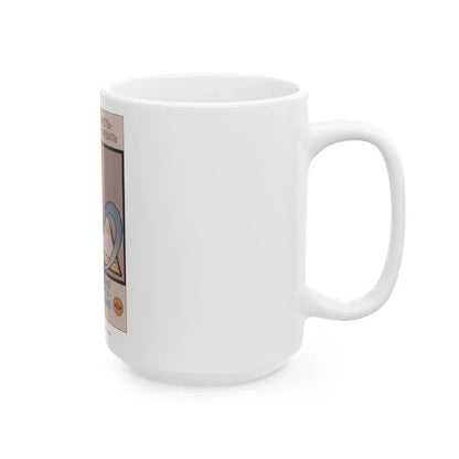 Soviet Era Poster 356 - White Coffee Mug - Go Mug Yourself