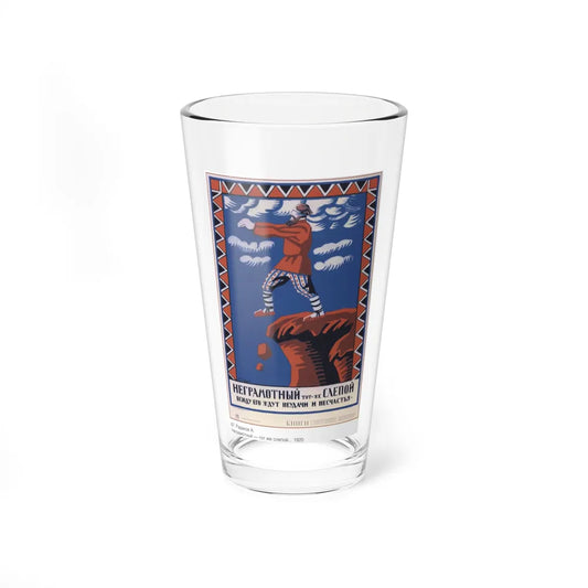 Soviet Era Poster 357 - Pint Glass 16oz-16oz-Go Mug Yourself