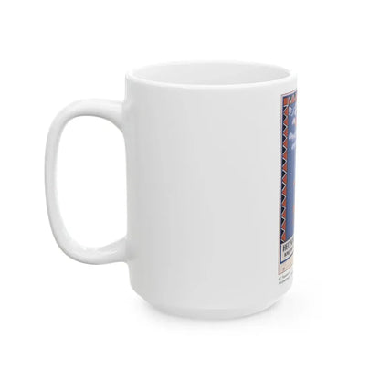 Soviet Era Poster 357 - White Coffee Mug - Go Mug Yourself