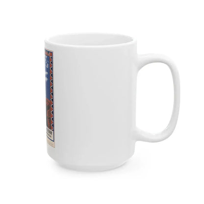 Soviet Era Poster 357 - White Coffee Mug - Go Mug Yourself