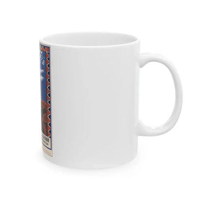 Soviet Era Poster 357 - White Coffee Mug - Go Mug Yourself
