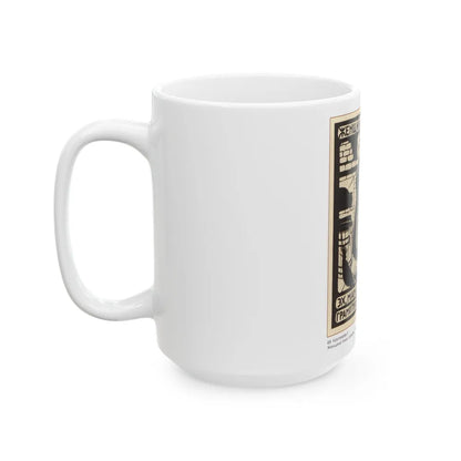 Soviet Era Poster 359 - White Coffee Mug-Go Mug Yourself