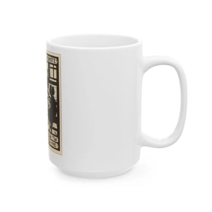 Soviet Era Poster 359 - White Coffee Mug-Go Mug Yourself