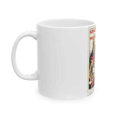 Soviet Era Poster 361 - White Coffee Mug - Go Mug Yourself
