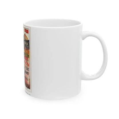 Soviet Era Poster 361 - White Coffee Mug - Go Mug Yourself