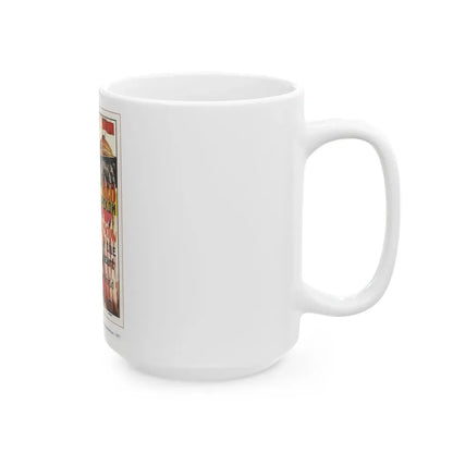 Soviet Era Poster 361 - White Coffee Mug - Go Mug Yourself