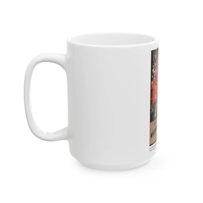 Soviet Era Poster 365 - White Coffee Mug - Go Mug Yourself