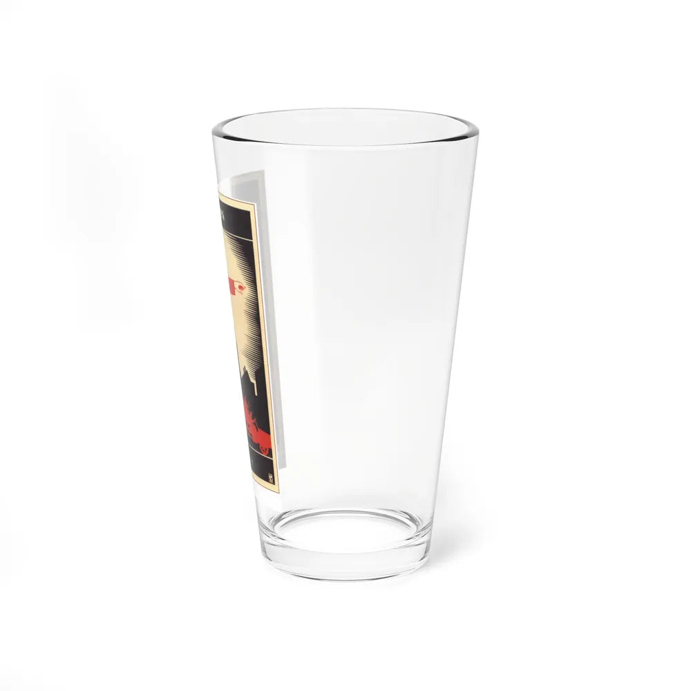 Soviet Era Poster 369 - Pint Glass 16oz-Go Mug Yourself