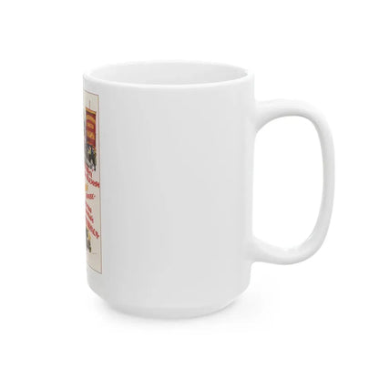 Soviet Era Poster 370 - White Coffee Mug - Go Mug Yourself