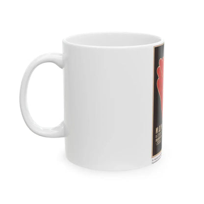 Soviet Era Poster 371 - White Coffee Mug - Go Mug Yourself