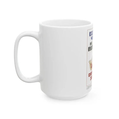 Soviet Era Poster 372 - White Coffee Mug - Go Mug Yourself